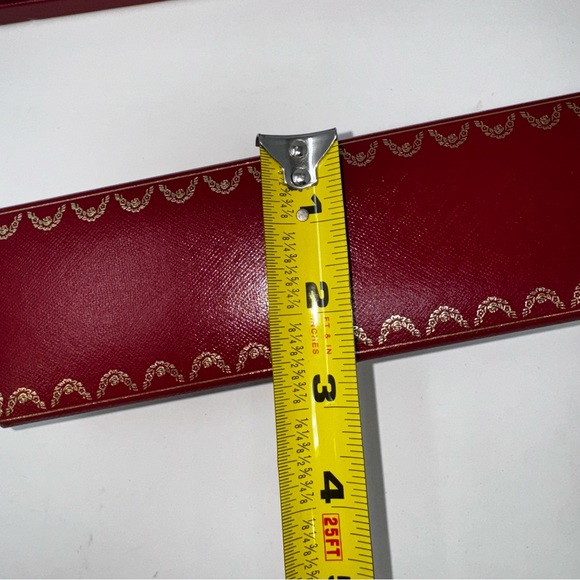 Authentic Cartier Red Jewelry Box - Picture 7 of 11